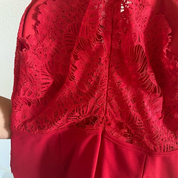 Red Cocktail Dress - Picture 4 of 6